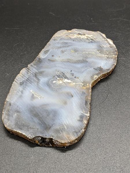 Chalcedony var. Black Skin Agate