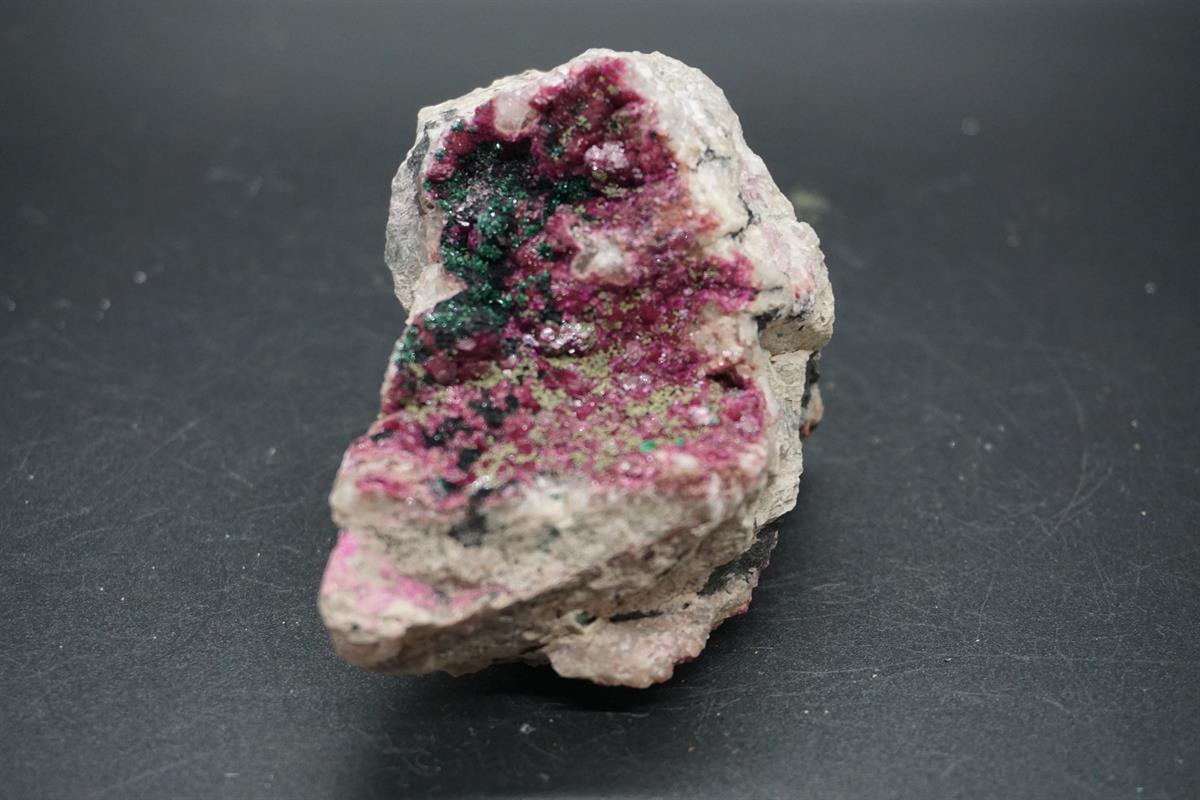 Malachite / Cobaltoan Calcite