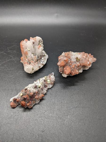 Quartz / Hematite / Pyrite