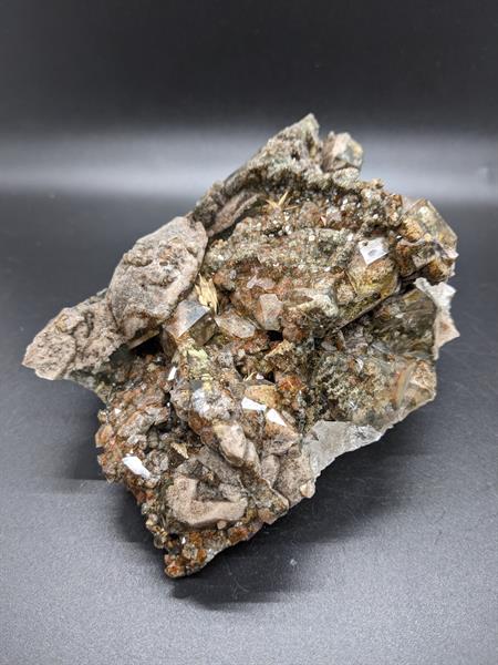 Quartz var. Lodolite / Rutile